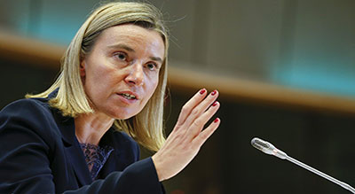 Accord iranien : Mogherini pas trop d’accord avec Macron

