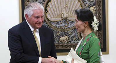 Rohingyas: Washington opposé à des sanctions US contre la Birmanie «pour l’heure»
