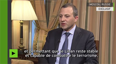Gebran Bassil à RT : la souveraineté du Liban n’est pas «à vendre»

