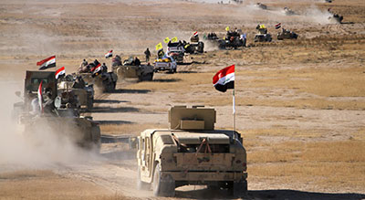 L’Irak contrôle 50% du désert, se prépare à une grande bataille à Wadi Hauran

