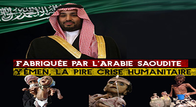 Fabriquée par l’Arabie saoudite: Yémen, la pire crise humanitaire du monde