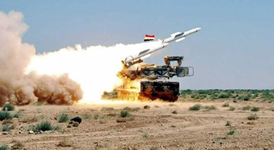 La #Syrie affirme avoir intercepté des #missiles_israéliens près de #Damas