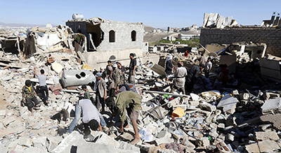 #Yémen: #raids aériens nocturnes de la coalition menée par l’#Arabie sur #Sanaa