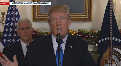 Les Etats-Unis reconnaissent Al Qods occupée comme capitale d’«Israël»
