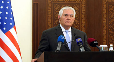 La décision US sur Al Qods ne préjuge pas du statut final, affirme Tillerson
