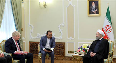 Rohani a évoqué la nécessité de faire des progrès dans les relations avec la GB
