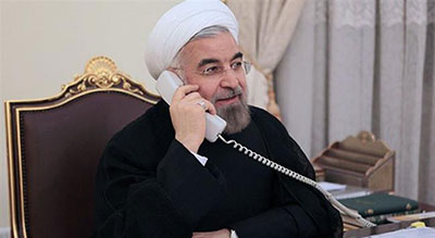 Rohani assure le soutien de son pays au mouvement palestinien de résistance Hamas
