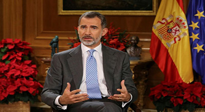 Le roi d’Espagne demande aux élus catalans d’éviter un nouvel «affrontement»
