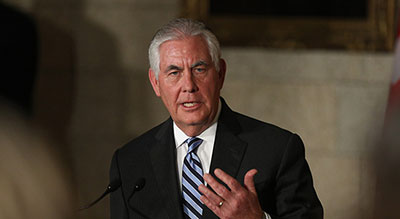 Rex Tillerson affirme que la «pression sera maintenue» sur la Corée du Nord
