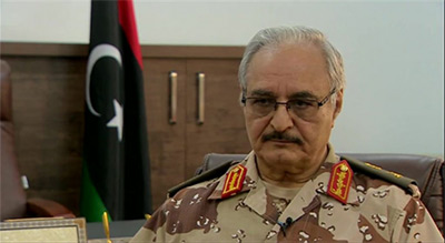 #Libye: le maréchal #Haftar dit appuyer la tenue d’élections en 2018
