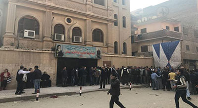 Attaque contre une église copte en Egypte : 10 victimes, l’assaillant abattu 
