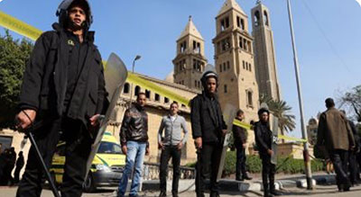 #Egypte: «#Daech» a revendiqué l’attaque contre une église copte