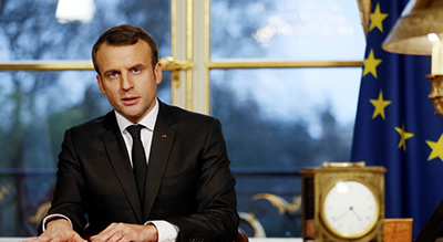 Macron: Les «transformations profondes se poursuivront avec la même force en 2018»
