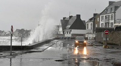 Tempête en France, 200.000 foyers privés d’électricité
