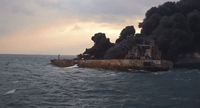 La Chine redoute de remonter le pétrolier iranien vu le risque de nouvelle explosion


