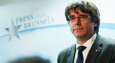 Puigdemont souhaite pouvoir rentrer en Espagne pour son investiture


