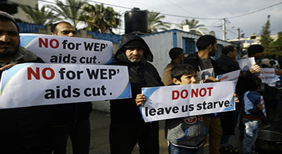 UNRWA: 21 ONG exhortent les USA à annuler le gel de 125 millions de dollars d’aide
