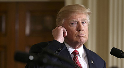 #Trump est arrivé en Suisse pour participer au Forum économique de #Davos