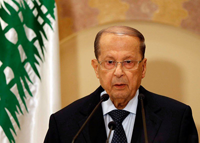 #Liban: #Aoun invite l’#ONU à empêcher la construction d’un mur frontalier par «#Israël»