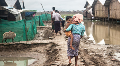 Plus de 100.000 Rohingyas en danger dans les camps du Bangladesh, selon l’ONU
