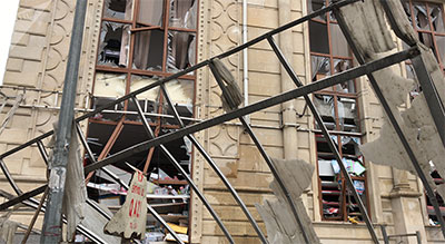 Une #explosion frappe un immeuble à #Bakou, capitale d’#Azerbaïdjan