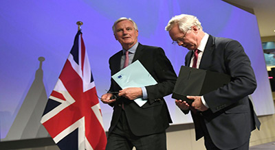 Brexit: discussions lundi à Londres entre le Royaume-Uni et l’UE
