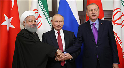 Sommet Poutine-Erdogan-Rohani en avril en Turquie, selon Moscou
