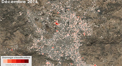 Yémen : une carte révèle l’ampleur des destructions à Sanaa