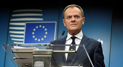 Brexit: la vision britannique de sa relation avec l’UE est «pure illusion», selon Tusk
