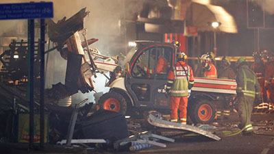 Grande Bretagne: quatre morts dans une explosion à #Leicester