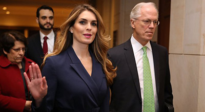 Hope Hicks, proche conseillère de Donald Trump, démissionne
