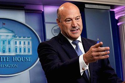 Gary Cohn, principal conseiller économique de Donald Trump, démissionne