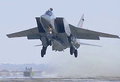 Russie: tir d’essai réussi du nouveau missile hypersonique ’Kinjal’