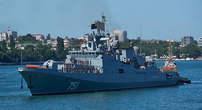 La frégate Amiral Essen met le cap sur la Méditerranée
