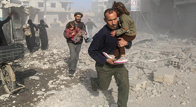 Plus de 11.000 personnes ont déjà quitté la Ghouta orientale samedi

