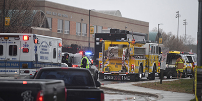 USA: deux blessés dans une fusillade dans un lycée, le tireur décédé