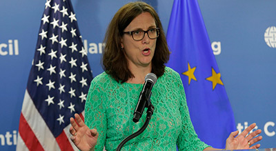 Taxes américaines: l’UE toujours prête à répliquer, faute d’«exemption permanente»
