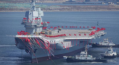 La Chine se prépare à tester son premier porte-avions


