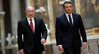 Poutine et Macron conviennent que l’accord sur le nucléaire iranien doit être maintenu


