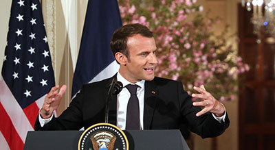 Macron ne cache pas son pessimisme sur l’avenir des USA dans l’accord nucléaire iranien


