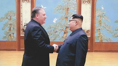 À Pyongyang, Mike Pompeo prépare la rencontre entre Donald Trump et Kim Jong-un