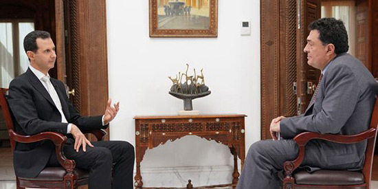Assad: En cas d’une confrontation directe entre les grandes puissances, la situation devient incontrôlable
