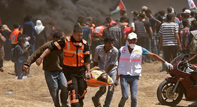 #AlQods/ambassade US: au moins 28 martyrs palestiniens