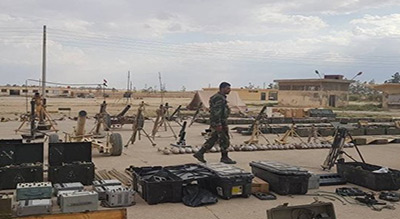 Des dépôts de munitions de l’Otan découverts à Homs, libérée des terroristes

