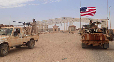 Des groupes terroristes liés à «#Daech» apparaissent dans la zone d’#al-Tanf, sous contrôle US