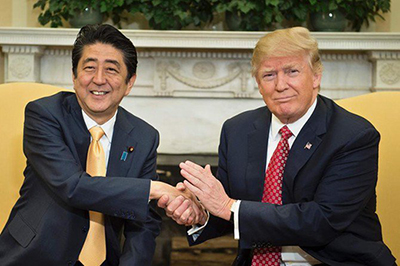 Trump et Abe affirment que la dénucléarisation de la Corée du Nord est impérative