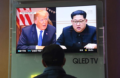 Sommet Trump/Kim dans un hôtel de l’île de Sentosa, à Singapour