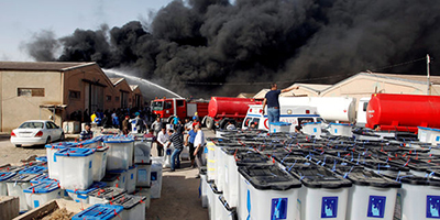 Irak: l’incendie du dépôt de bulletins de vote est criminel