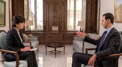 Assad : la Syrie ne permettra pas aux pays occidentaux de faire partie de la reconstruction du pays