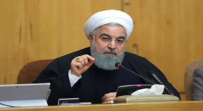 Rohani promet de mettre les États-Unis «à genoux»
